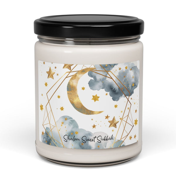 Shalom Sweet Sukkah Celestial Sukkot Candle