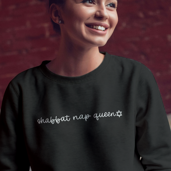 Shabbat Nap Queen Relaxed Sweatshirt